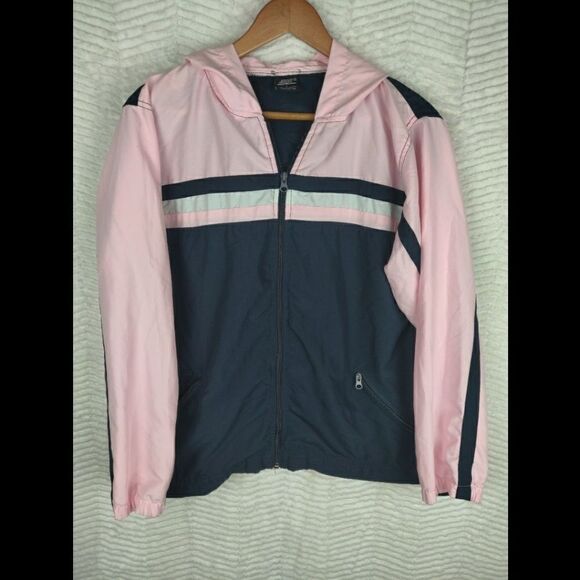 Vintage 90's Argee Windbreaker Zip Jacket Sz Large - Picture 6 of 7